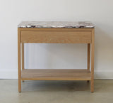 Davis Nightstand, Marble Top