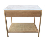 Davis Nightstand, Marble Top