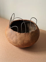 Wire Vase by Anna Shipulina Ceramics