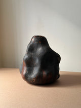 Large Black-Brown Vase by Anna Shipulina Ceramics