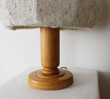 Vintage Pine Table Lamp