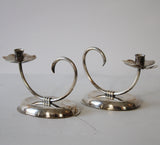 Vintage Clover Candle Holders | Set of 2