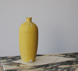 Matte Yellow Vase