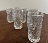 Vintage Glass Tumblers | Set of 6
