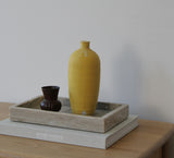 Matte Yellow Vase