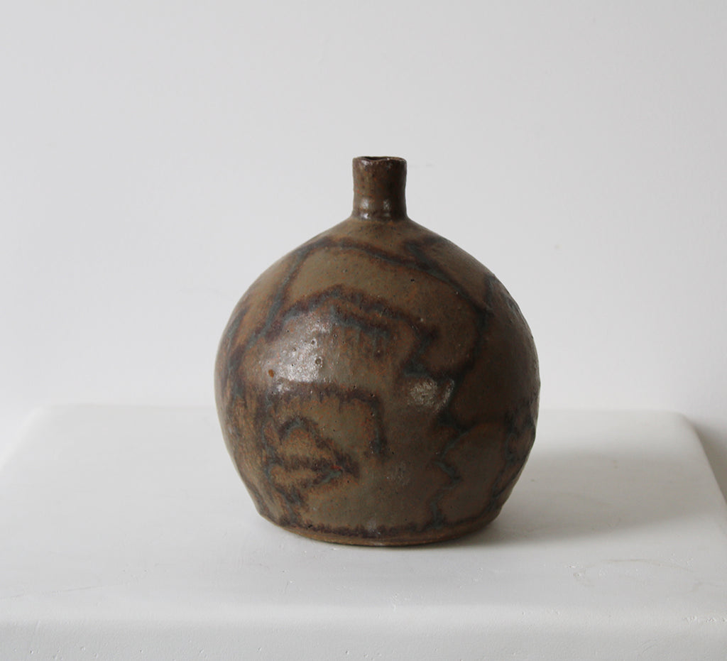 Abstract Studio Pottery Vase – Faithful Roots