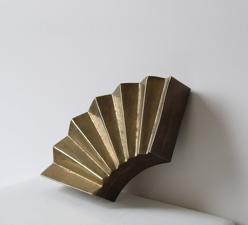 Vintage Art Deco Brass Box