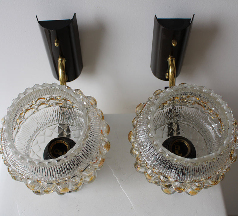 Vintage Bubble Sconces | Set of 2