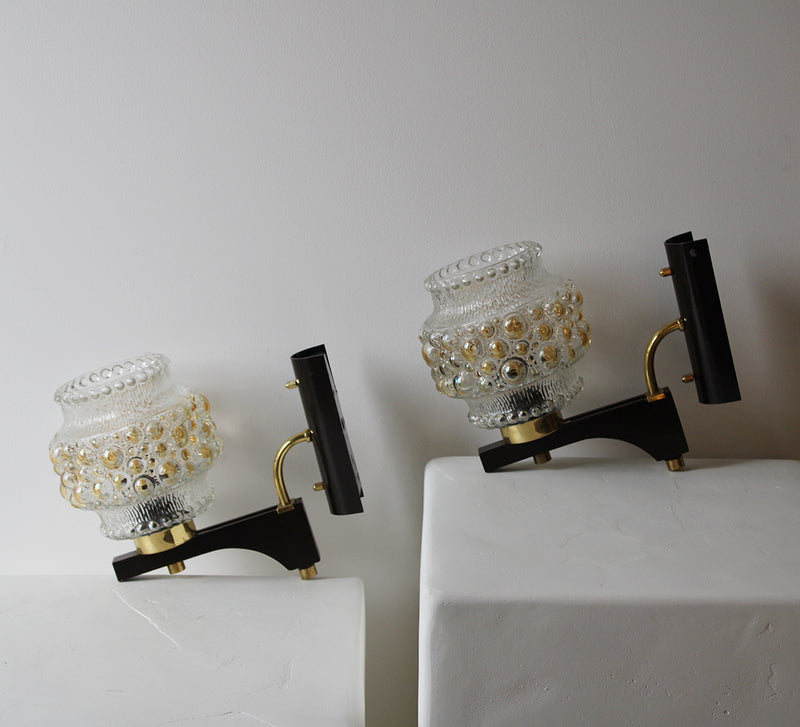 Vintage Bubble Sconces | Set of 2