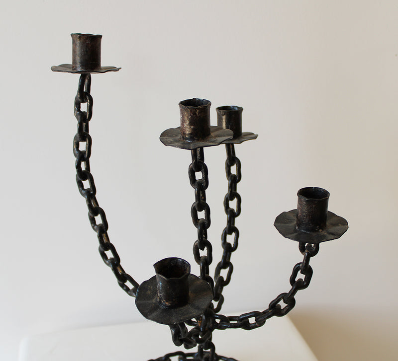 Vintage Chain Candlestick