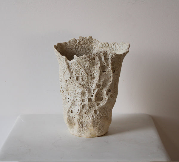 Crater Vase by Carrie Cramer