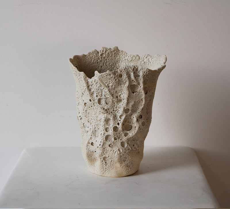 Crater Vase by Carrie Cramer