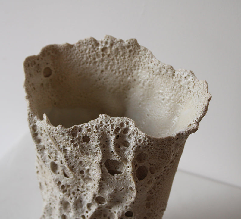 Crater Vase by Carrie Cramer