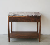Davis Nightstand, Marble Top