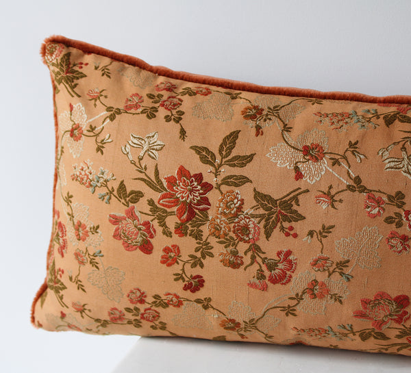 Vintage French Brocade Pillow