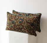 Vintage French Jacquard Pillow