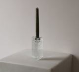 Vintage Pressed Glass Candlestick