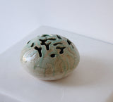 Vintage Cut Out Vase