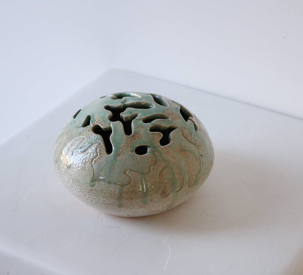 Vintage Cut Out Vase