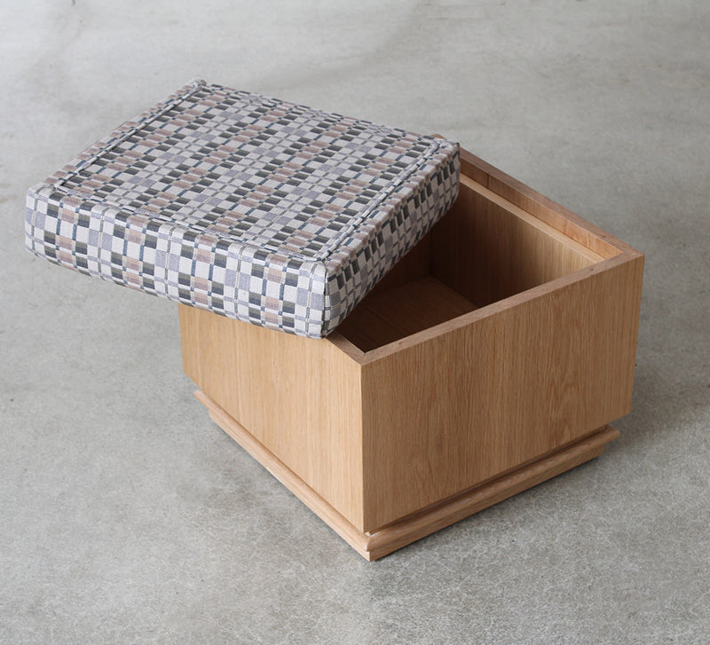 Reed Storage Ottoman