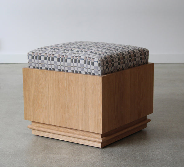 Reed Storage Ottoman