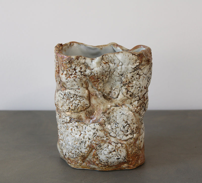 Vintage Crushed Vase