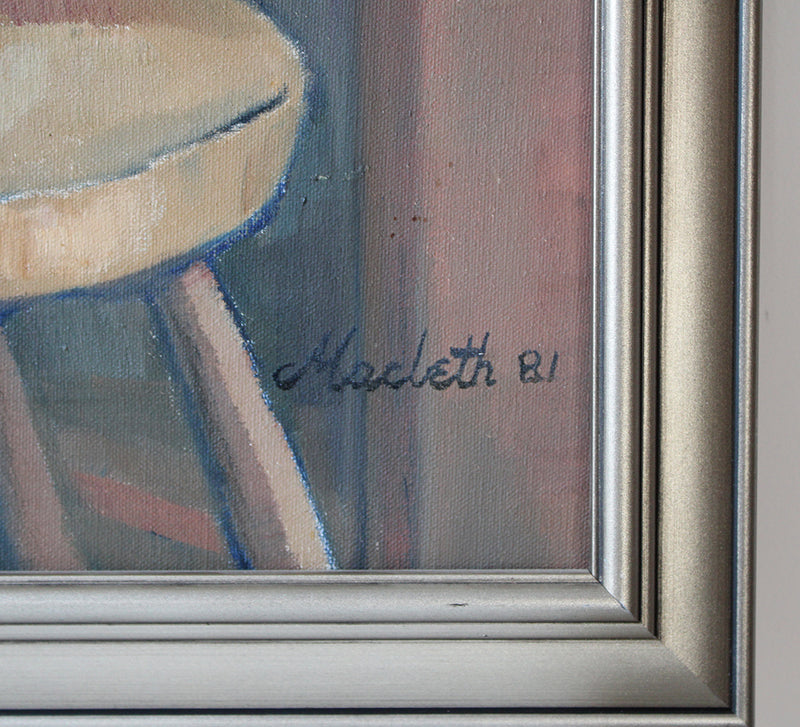 Vintage Painting, Still Life Jug