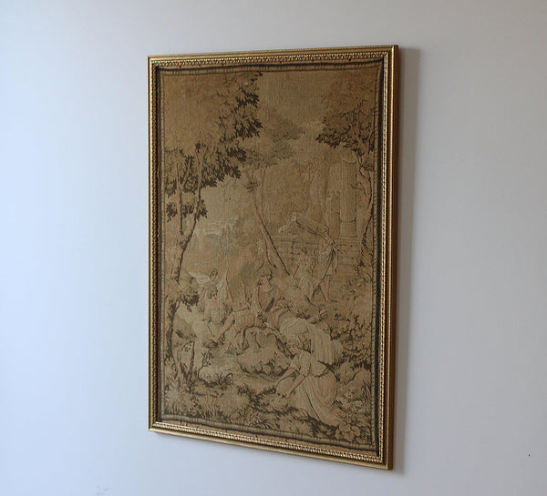 Antique Tapestry with New Frame