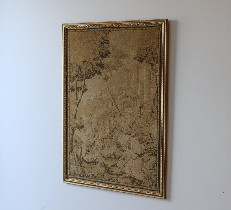 Antique Tapestry with New Frame