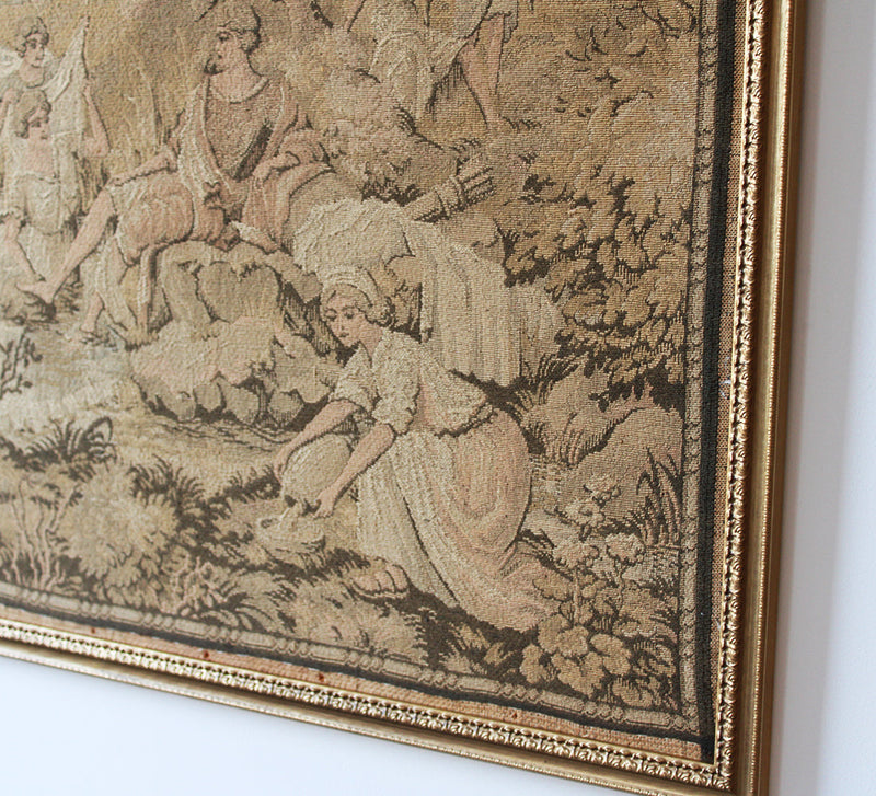 Antique Tapestry with New Frame