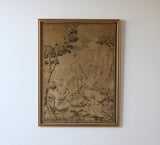 Antique Tapestry with New Frame