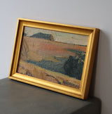 Vintage Art with Custom Frame