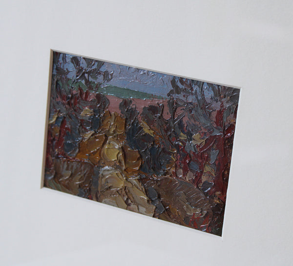Vintage Oil Painting "Autumn Day"