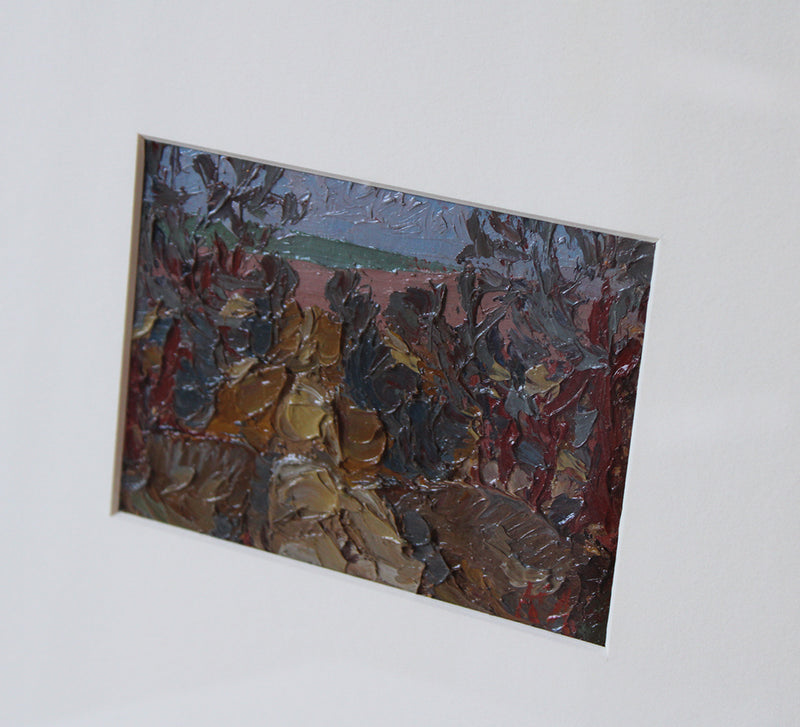 Vintage Oil Painting "Autumn Day"