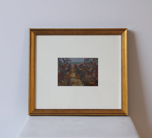 Vintage Oil Painting "Autumn Day"