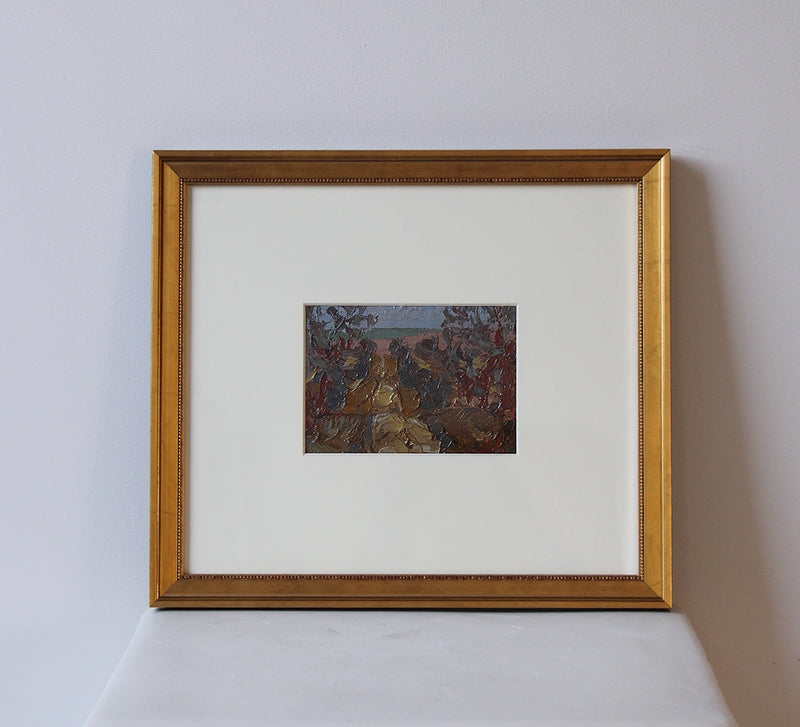 Vintage Oil Painting "Autumn Day"