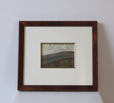 Vintage Oil Painting "Spring Field"