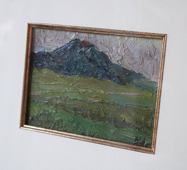 Vintage Oil Painting "Summer Hills"