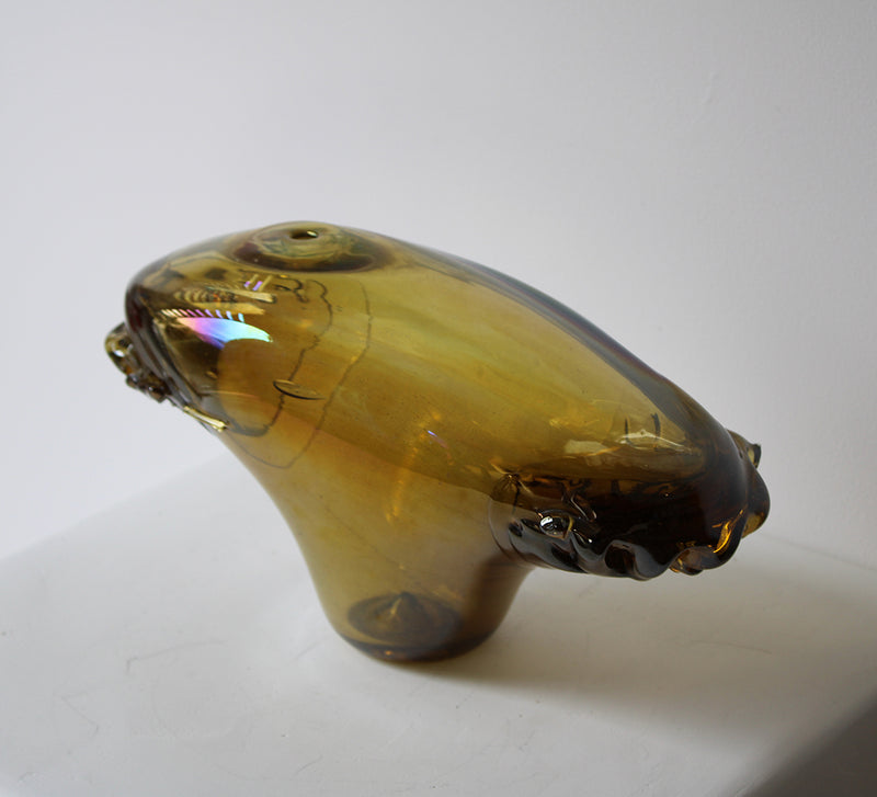 Vintage Abstract Sculpture Vase
