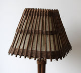 Vintage Bamboo Table Lamp