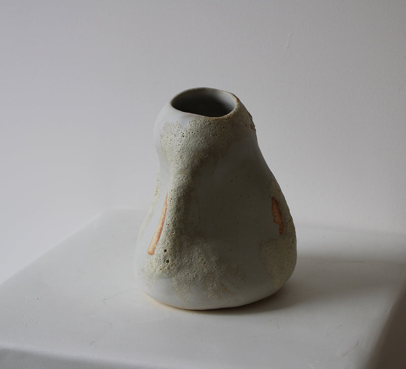 White Vase by Anna Shipulina Ceramics