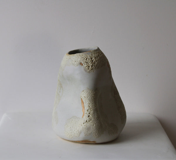 White Vase by Anna Shipulina Ceramics