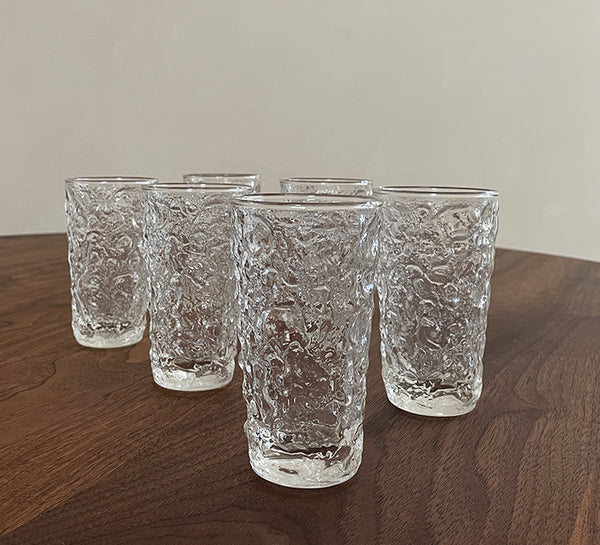 Vintage Glass Tumblers | Set of 6