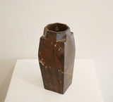Brown Drip Ceramic Vase