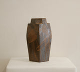 Brown Drip Ceramic Vase