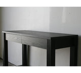 Crawford Console Table – Ebonized Oak