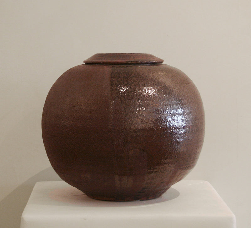 Large Round Ceramic Vase