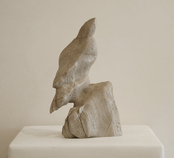 Vintage Stone Bird Statue